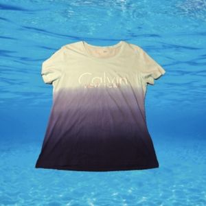 Calvin Klein New York Ombre T-shirt  **BRAND NEW**